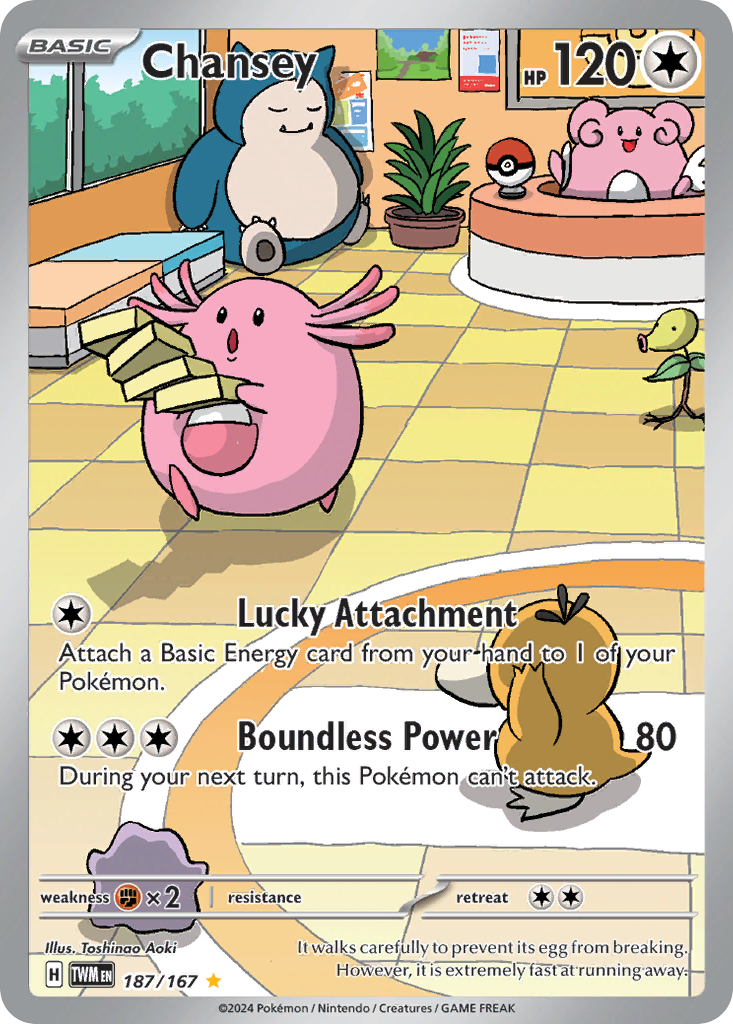 Chansey #187/167 — Twilight Masquerade