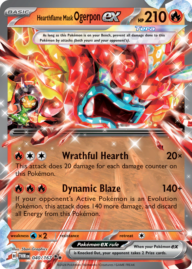 Hearthflame Mask Ogerpon ex — Ascended Heroes