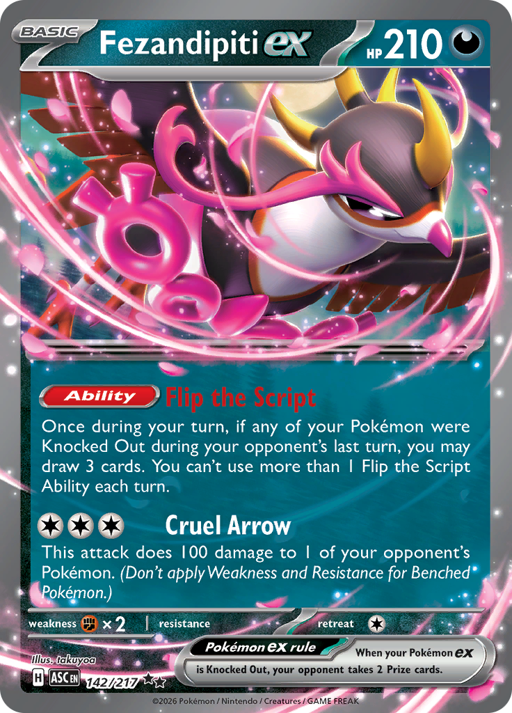 Fezandipiti ex #142/217 — Ascended Heroes
