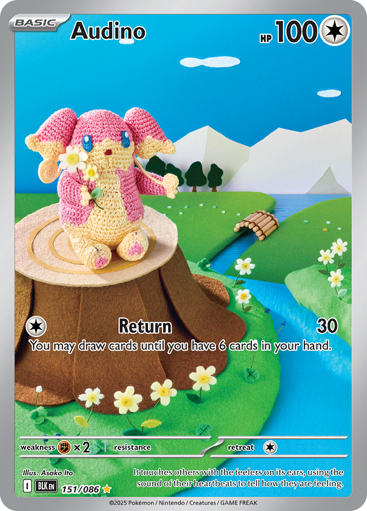 Audino #151/086 — Black Bolt