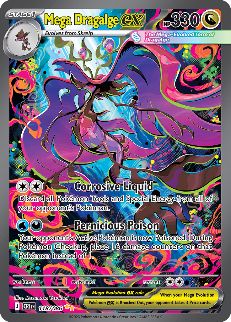 Mega Dragalge ex — Chaos Rising