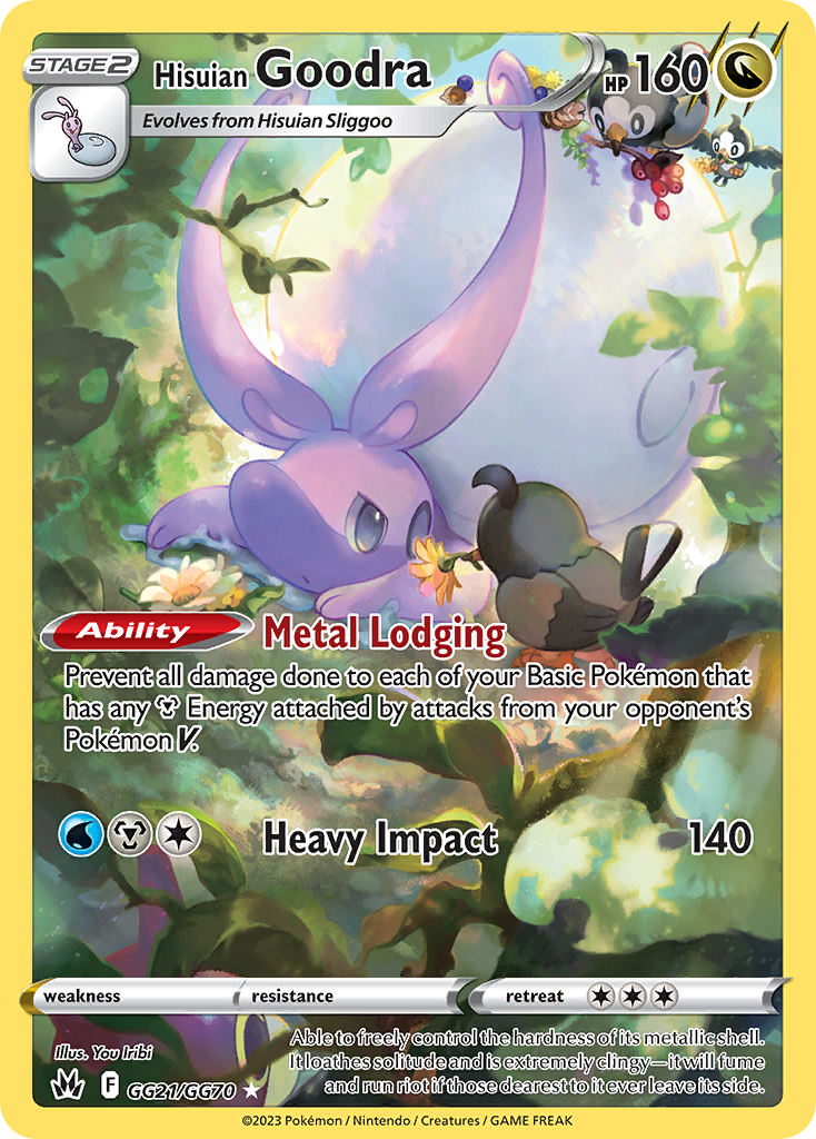 Hisuian Goodra #132/128 — Brave Stars