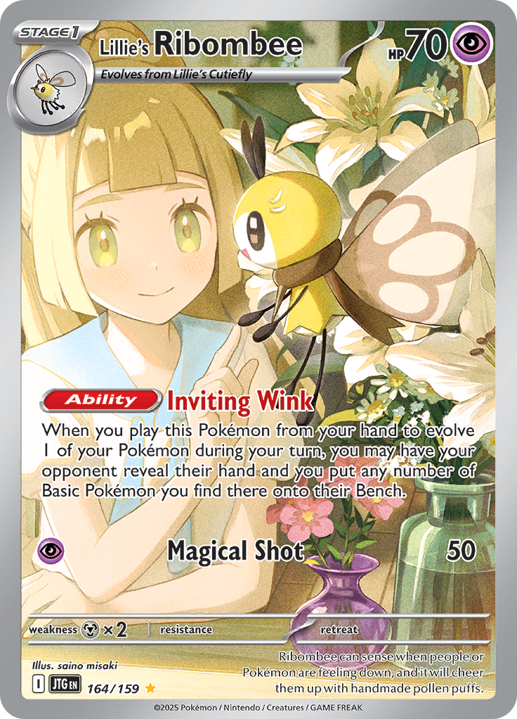 Lillie's Ribombee #164/159 — Journey Together