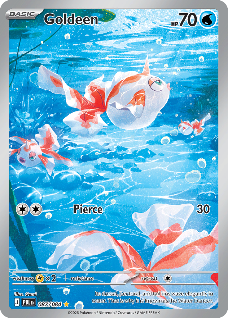 Goldeen #087/084 — Pitch Black