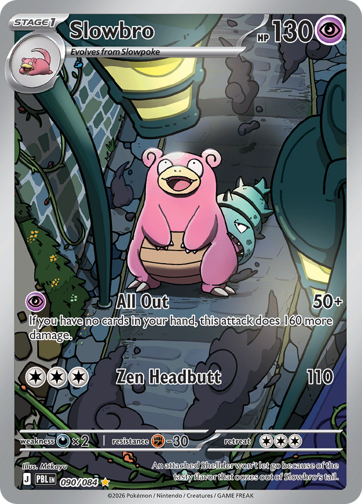 Slowbro #090/084 — Pitch Black