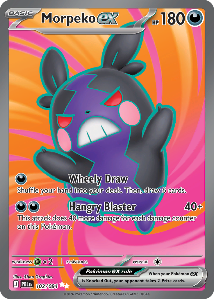Morpeko ex #102/084 — Pitch Black