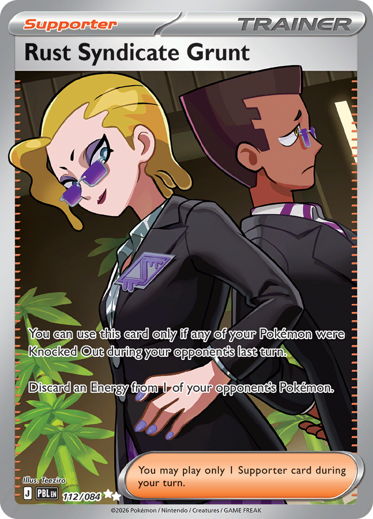 Rust Syndicate Grunt #112/084 — Pitch Black