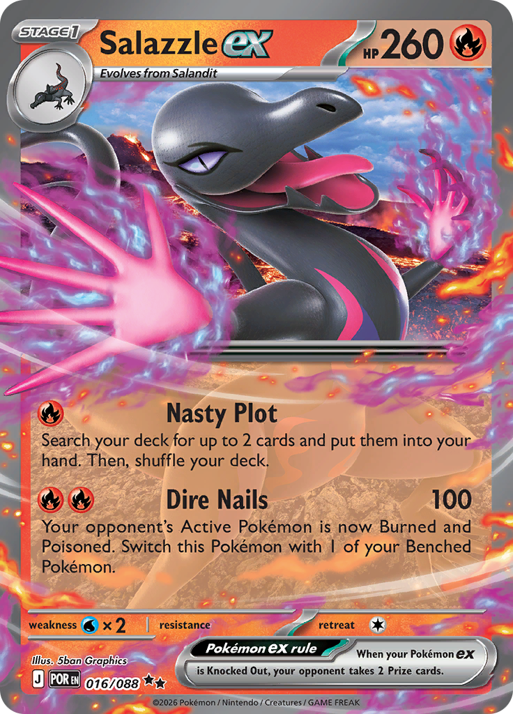 Salazzle ex #016/088 — Perfect Order