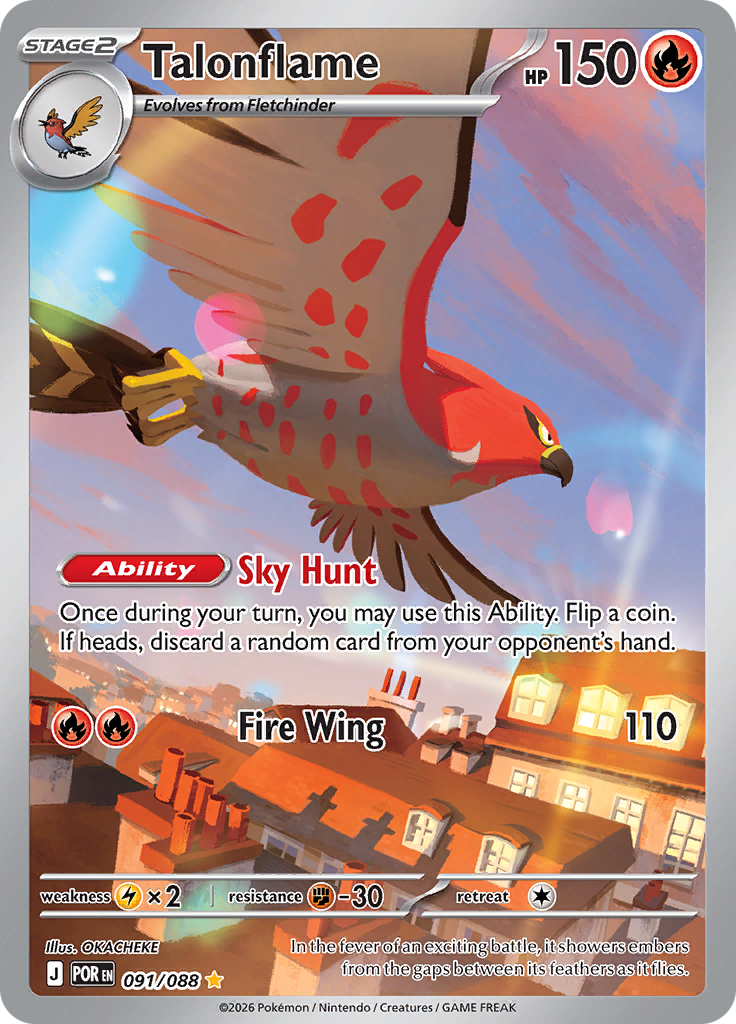 Talonflame #091/088 — Perfect Order