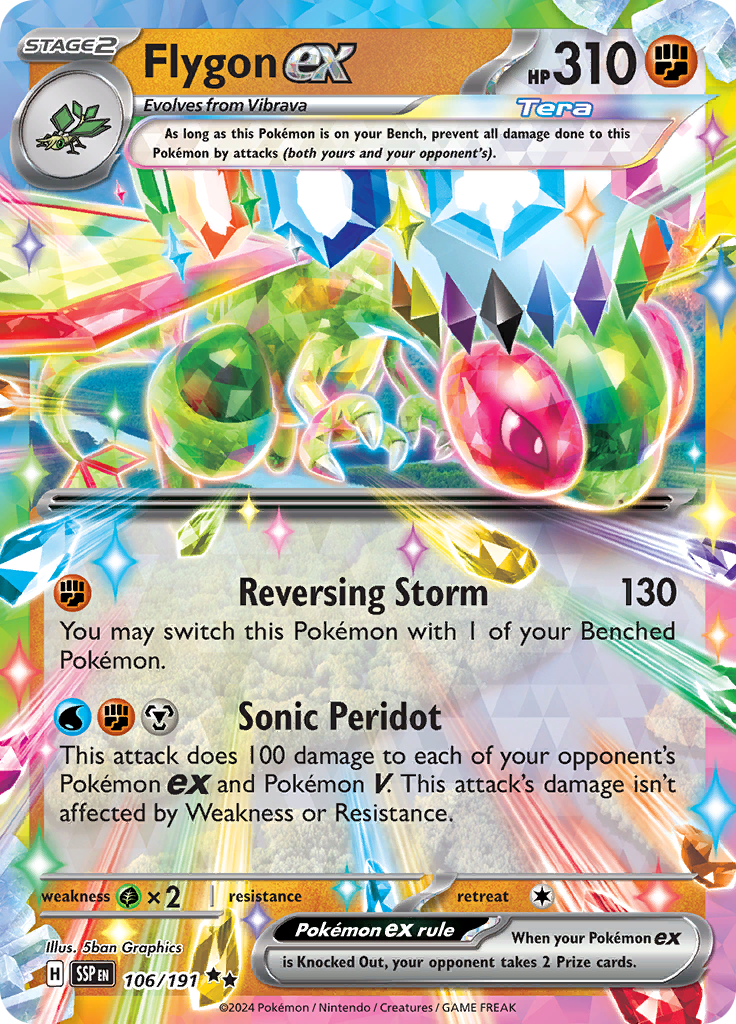 Flygon ex #106/191 — Surging Sparks