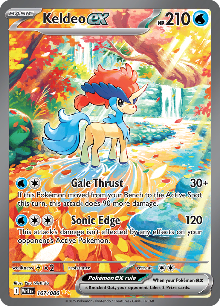 Keldeo ex — White Flare